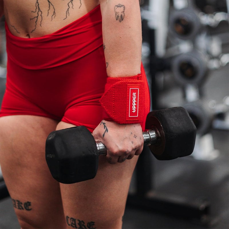 UPPPER Store Wrist Wraps for Weightlifting – 19" Lifting Wrist Support with Thumb Loop for Bench Press, Powerlifting, and Gym Workouts for Men & Women | Premium Fitness Gear - Image 5